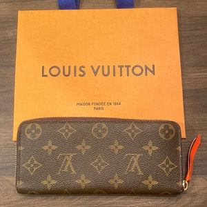 Louis Vuitton almost new Clemence women’s wallet